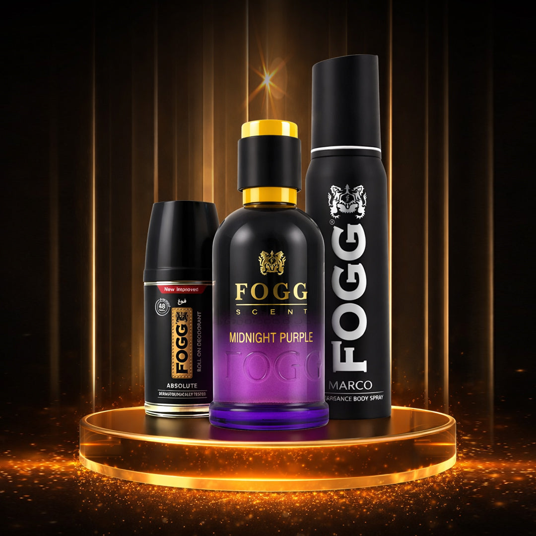 Essential Bundle  <br> 1 x Body Spray + 1 x Roll On + 1 x 100ml Scent