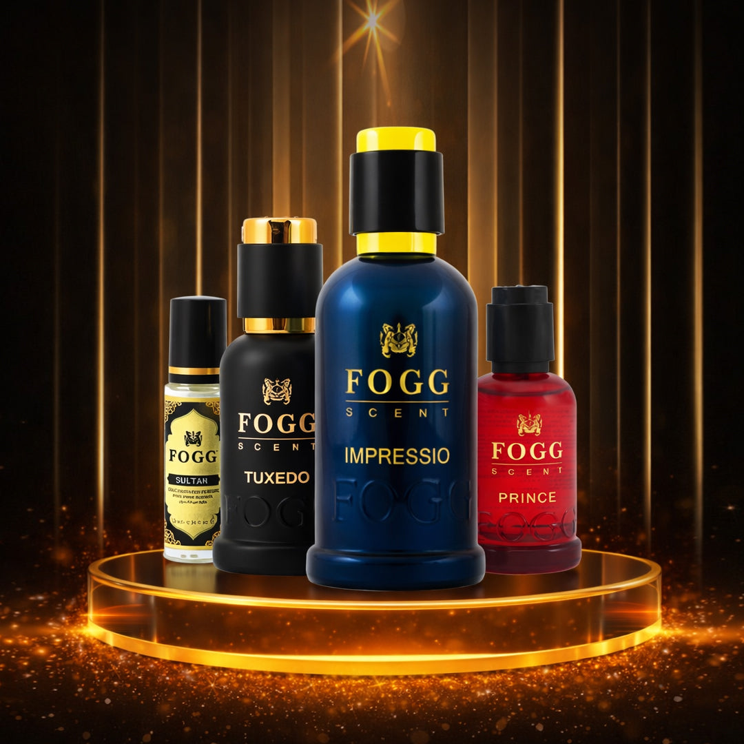 Signature Bundle <br>1 x 100ml Scent + 1 x 50ml Scent + 1 x 30ml Scent + 1 x 10ml Ittar